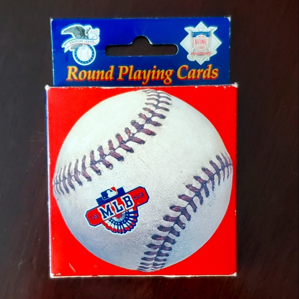 MLB Round Playing Cards